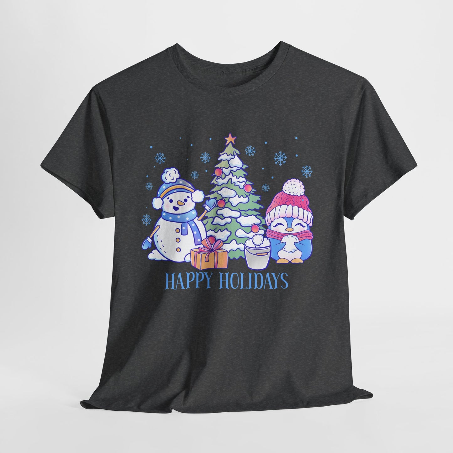 Christmas Holiday Unisex Tee - Happy Holidays