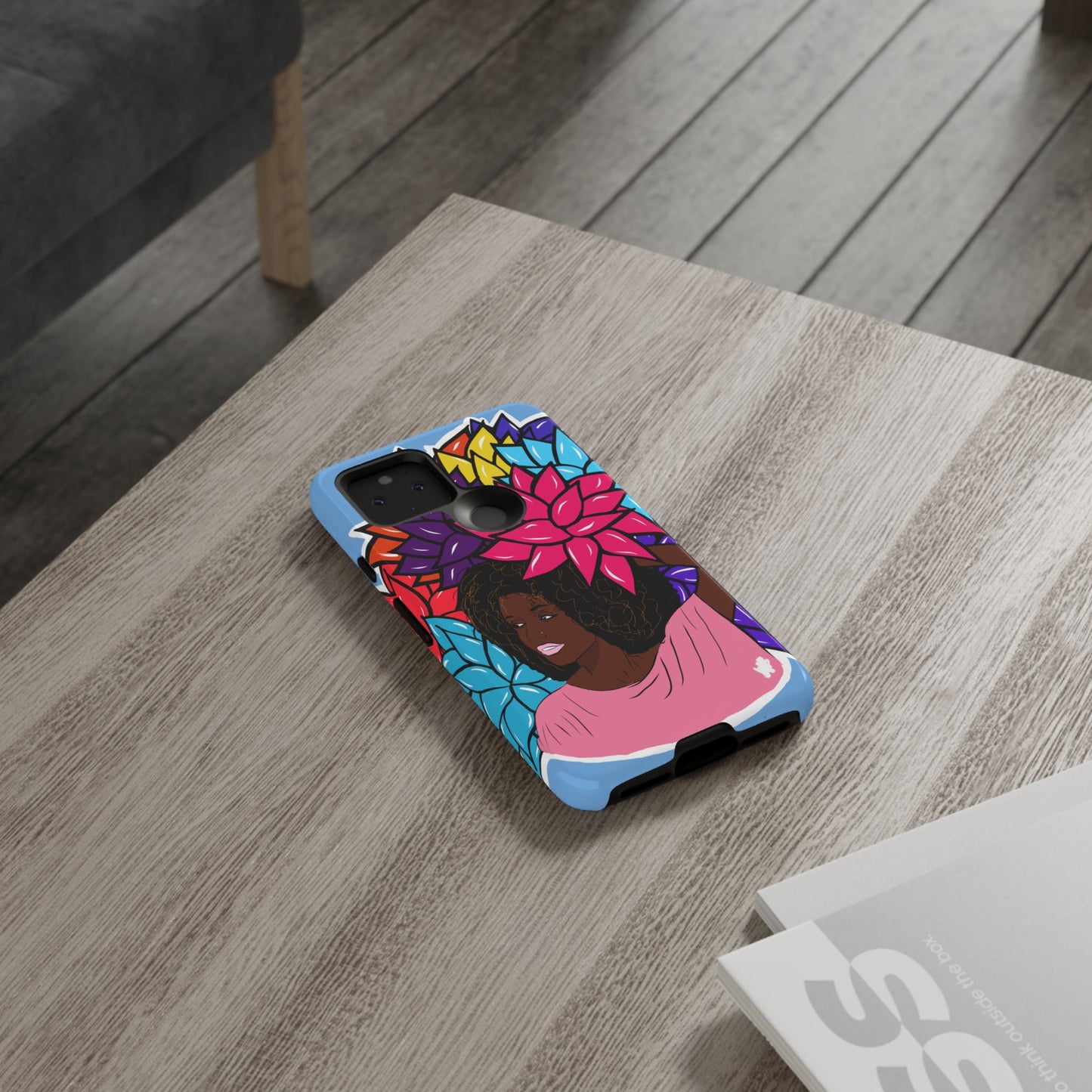 Beauty with Flowers - Tough Phone Cases