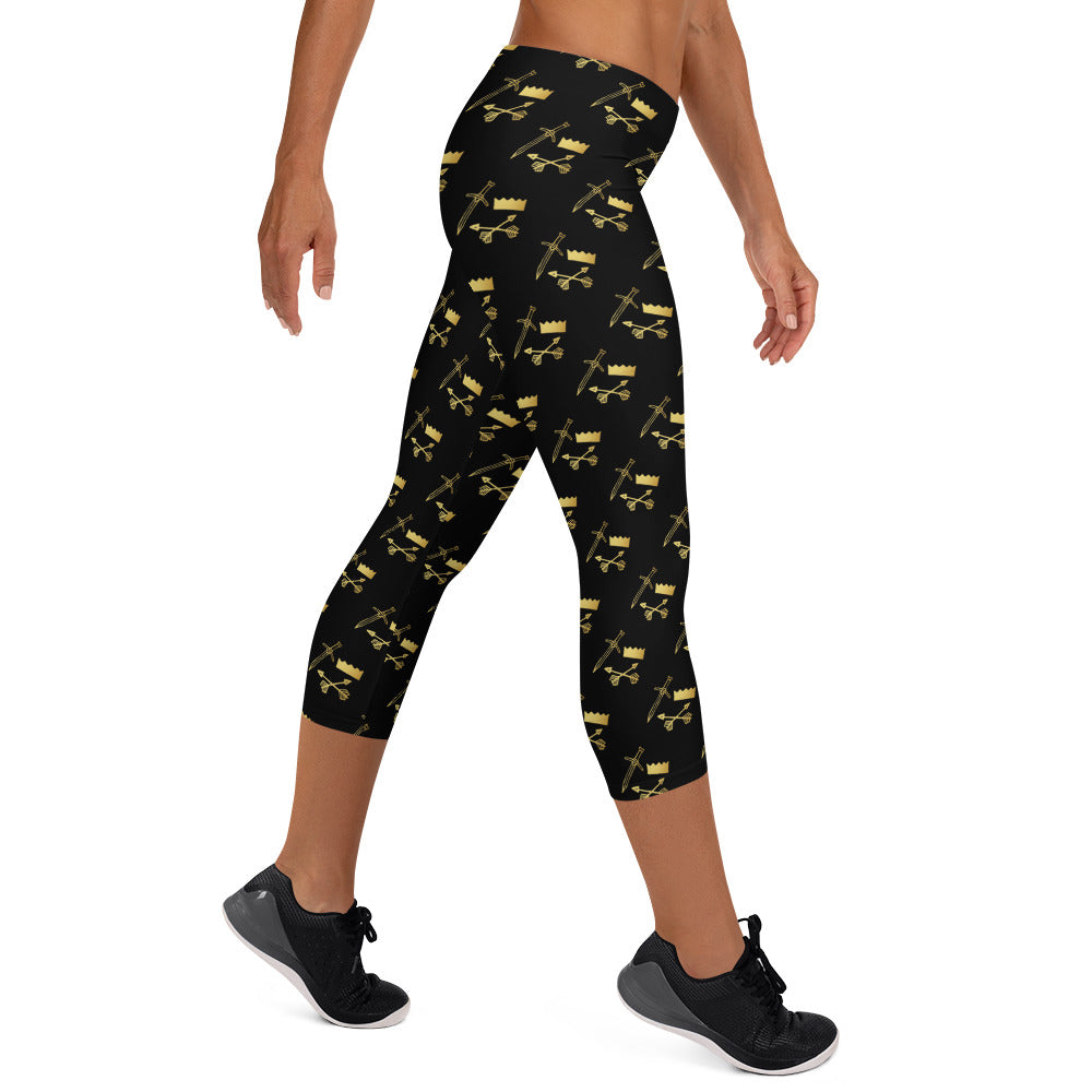 Gold deals capri leggings