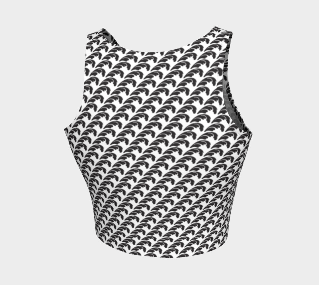 Athletic Crop Top - GeorgieVon Designs