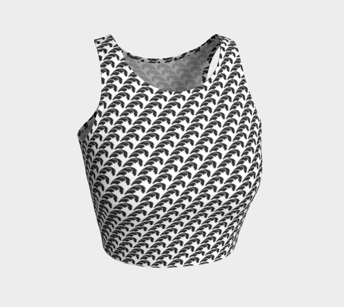 Athletic Crop Top - GeorgieVon Designs