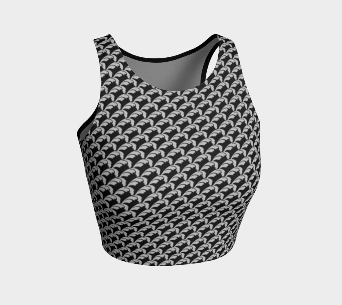 Athletic Crop Top - GeorgieVon Designs